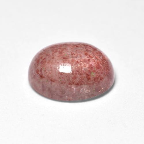 Strawberry Quartz Gemstone in 8 x 6 mm (calibrated) Size for Sale, Strawberry Quartz Stone in Rose Pink Color