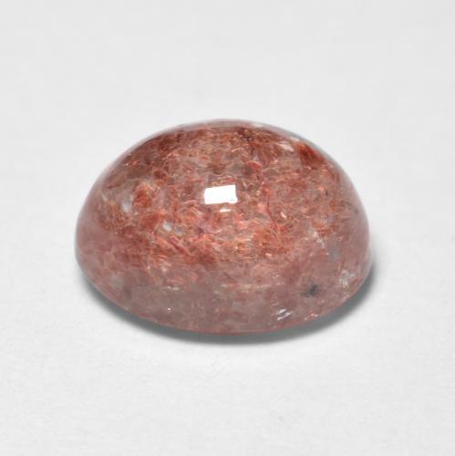 Strawberry Quartz Gemstone in 7 x 5 mm (calibrated) Size for Sale, Strawberry Quartz Stone in Medium Pink Color