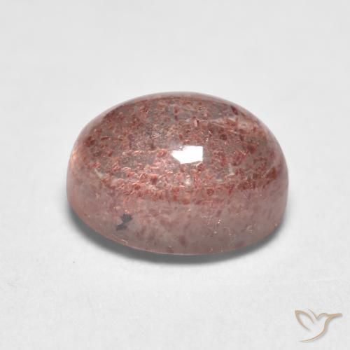 Strawberry Quartz Gemstone in 7 x 5 mm (calibrated) Size for Sale, Strawberry Quartz Stone in Light Pink Color