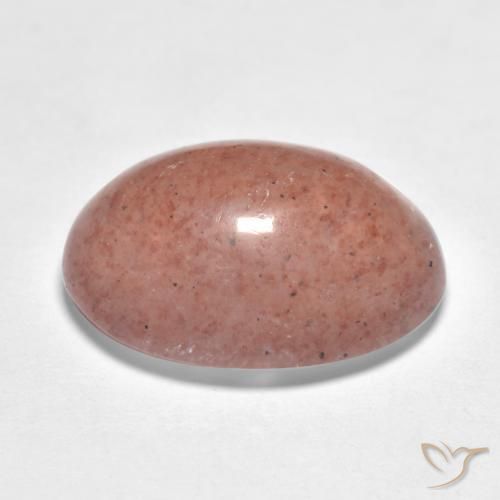 Strawberry Quartz Gemstone in 15.3 x 11.7 mm Size for Sale, Strawberry Quartz Stone in Ladybug Red Color