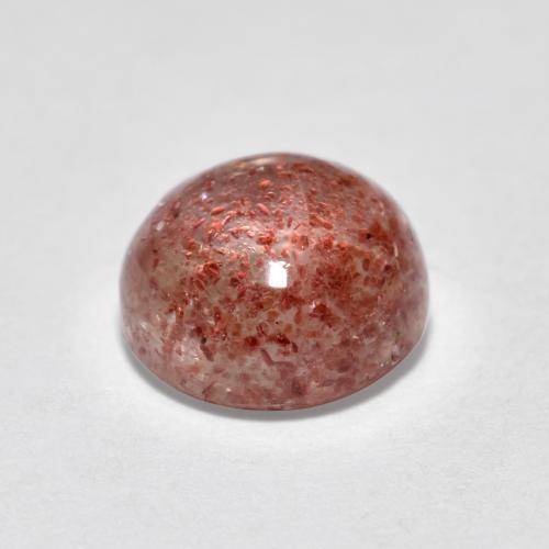 Strawberry Quartz Gemstone in 7 mm (calibrated) Size for Sale, Strawberry Quartz Stone in Bright Pink Color