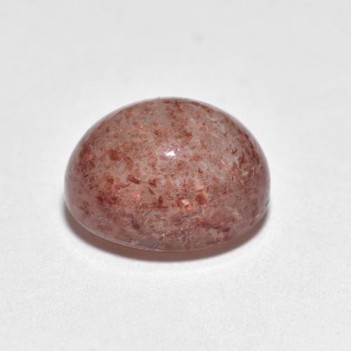 Strawberry Quartz Gemstone in 9 x 7 mm (calibrated) Size for Sale, Strawberry Quartz Stone in Ladybug Red Color