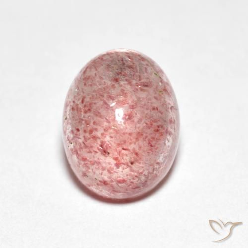 2.35ct Natural Light Rose Pink Strawberry Quartz, Oval, Transparent