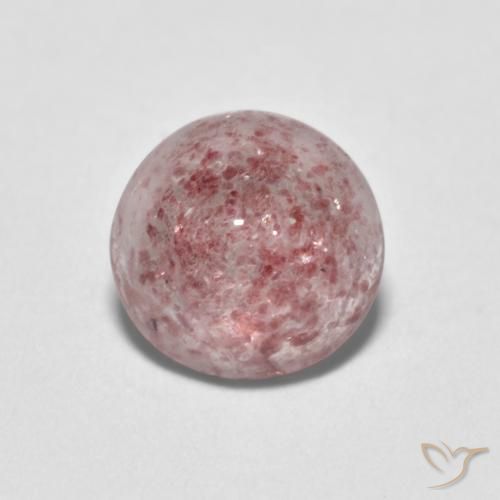 Quarzo fragola rotondo da 1,17 ct, 6,9 mm dalla Russia, Photo A