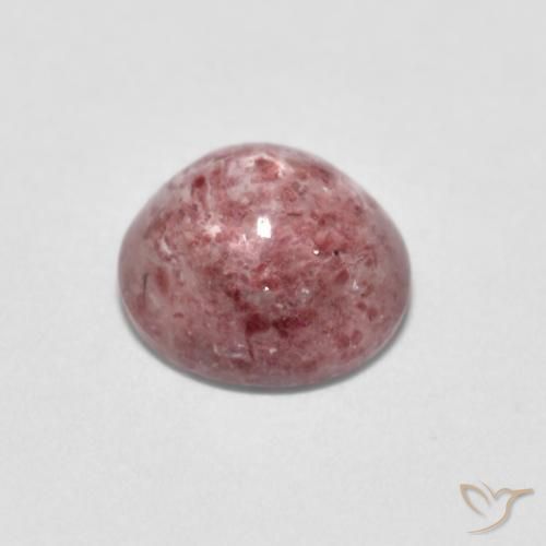 Strawberry Quartz Gemstone in 7 mm (calibrated) Size for Sale, Strawberry Quartz Stone in Pink Tone Color