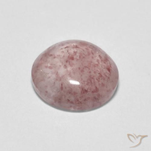 Strawberry Quartz Gemstone in 7.5 mm (calibrated) Size for Sale, Strawberry Quartz Stone in Light Pink Color