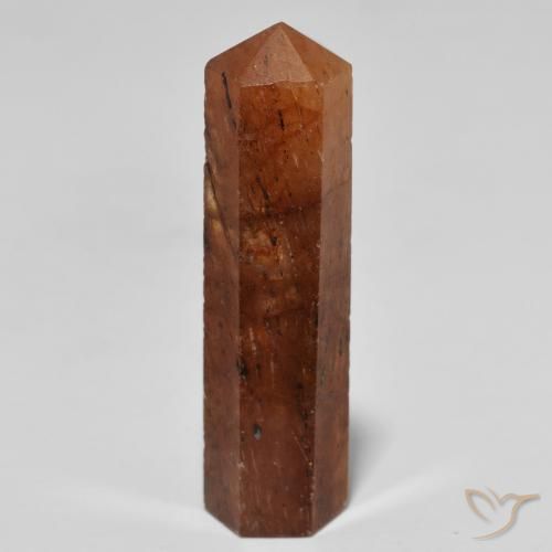 26.33 ct Red Strawberry Quartz Gemstone, Strawberry Quartz Gem in Pencil Cut Shape for Sale.