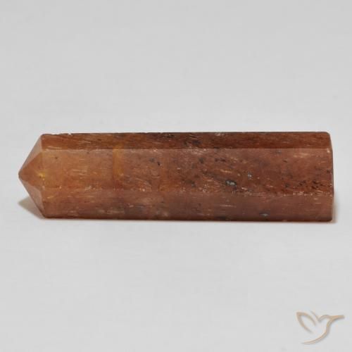 26.33 ct Red Strawberry Quartz Stone, Natural Strawberry Quartz in Pencil Cut Shape for Sale