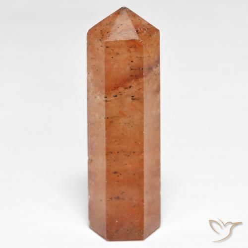 42.03ct Natural Medium Orange Strawberry Quartz, Fancy, Opaque