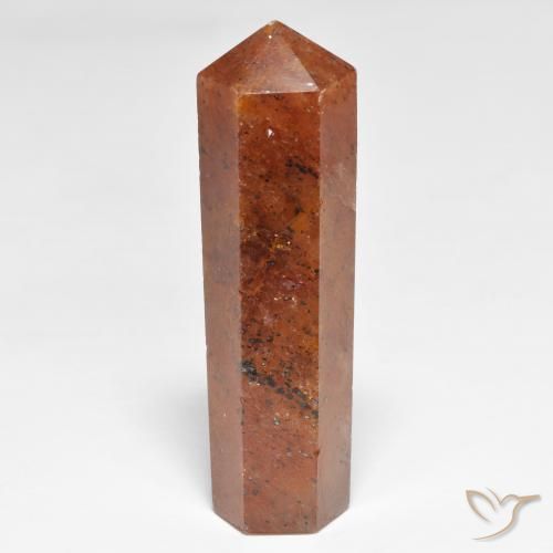 34.09ct Natural Reddish Orange Strawberry Quartz, Fancy, Opaque