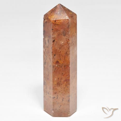 50.65ct Natural Medium Orange Strawberry Quartz, Fancy, Opaque