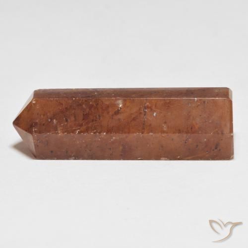 46.39 ct Red Strawberry Quartz Stone, Natural Strawberry Quartz in Pencil Cut Shape for Sale
