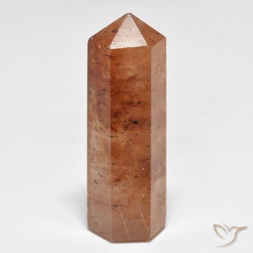 40.15 ct Red Strawberry Quartz Stone, Natural Strawberry Quartz in Pencil Cut Shape for Sale
