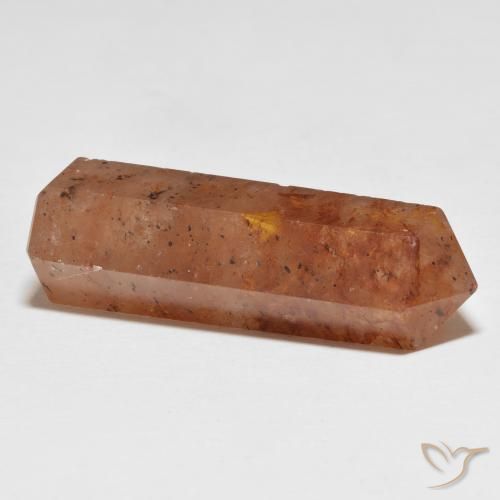 Strawberry Quartz Gemstone in 35.5 x 12.3 mm Size for Sale, Strawberry Quartz Stone in Red Pink Color