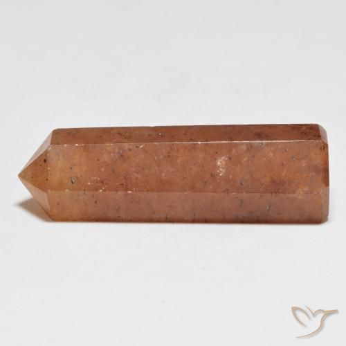 30.87 ct Red Strawberry Quartz Stone, Natural Strawberry Quartz in Pencil Cut Shape for Sale
