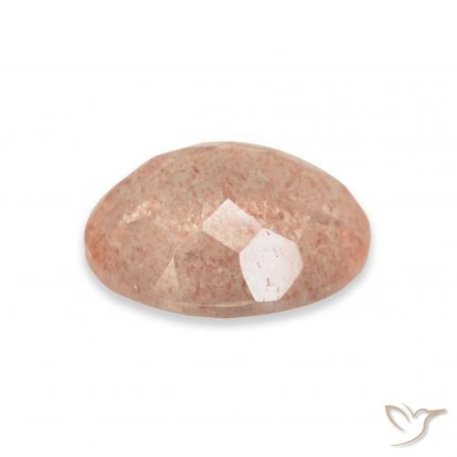 Strawberry Quartz Gemstone in 11 x 9 mm (calibrated) Size for Sale, Strawberry Quartz Stone in Light Pink Color