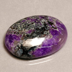 16.51 ct Multicolor Sugilite Gemstone, Sugilite Gem in Oval Cabochon Shape for Sale.