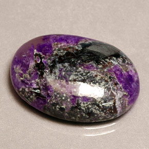 16.51 ct Multicolor Sugilite Stone, Natural Sugilite in Oval Cabochon Shape for Sale