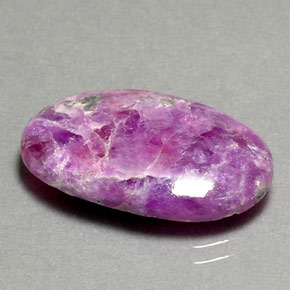 11.75 ct Multicolor Sugilite Gemstone, Sugilite Gem in Oval Cabochon Shape for Sale.