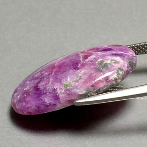 Sugilite Gemstone in 22.9 x 13.5 mm Size for Sale, Sugilite Stone in Multicolor Color