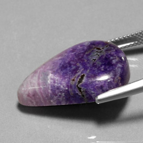 Sugilite Gemstone in 22.9 x 17 mm Size for Sale, Sugilite Stone in Multicolor Color