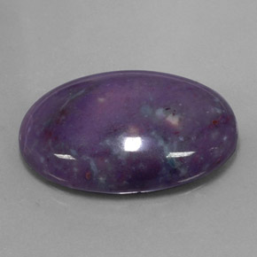 22.62 ct Multicolor Sugilite Stone, Natural Sugilite in Oval Cabochon Shape for Sale