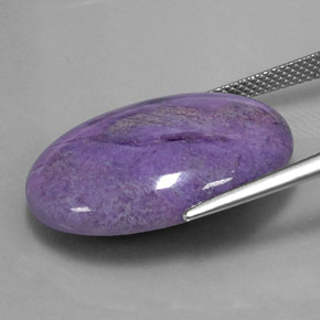 Sugilite Gemstone in 25.3 x 18 mm Size for Sale, Sugilite Stone in Multicolor Color