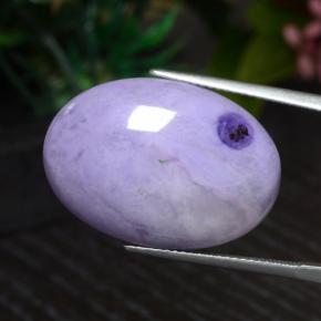 20.20 ct Multicolor Sugilite Stone, Natural Sugilite in Oval Cabochon Shape for Sale