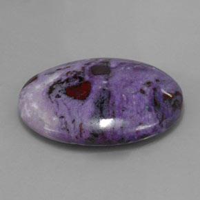 29.30 ct Multicolor Sugilite Stone, Natural Sugilite in Oval Cabochon Shape for Sale