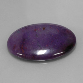 25.71 ct Multicolor Sugilite Stone, Natural Sugilite in Oval Cabochon Shape for Sale