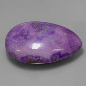 74.11 ct Multicolor Sugilite Stone, Natural Sugilite in Pear Cabochon Shape for Sale