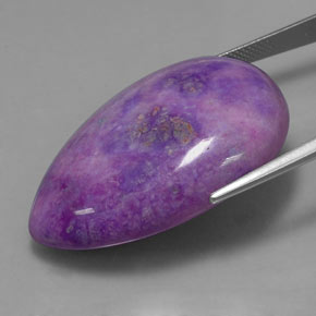 Sugilite Gemstone in 36.2 x 24.9 mm Size for Sale, Sugilite Stone in Multicolor Color