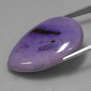 Sugilite Gemstone in 33.8 x 24.9 mm Size for Sale, Sugilite Stone in Multicolor Color