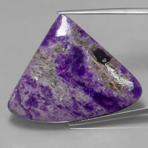 40.80 ct Multicolor Sugilite Gemstone, Sugilite Gem in Fancy Cabochon Shape for Sale.