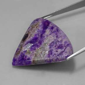 Sugilite Gemstone in 38.5 x 31.4 mm Size for Sale, Sugilite Stone in Multicolor Color
