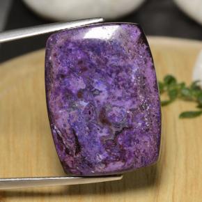 27.7ct Cushion Cabochon Multicolor Sugilite Gem for sale 27.7ct Cushion Cabochon Multicolor Sugilite Gem (ID: 472096)