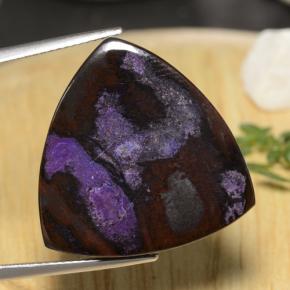 28.1ct Trillion Cabochon Multicolor Sugilite Gem for sale 28.1ct Trillion Cabochon Multicolor Sugilite Gem (ID: 472100)