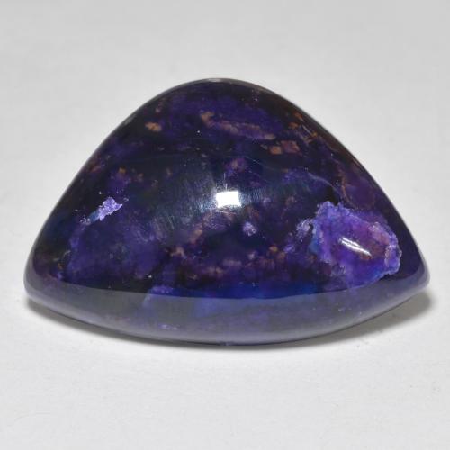 15.9ct Shark Fin Cabochon Multicolor Sugilite for sale thumb image of 15.9ct Shark Fin Cabochon Multicolor Sugilite (ID: 472101)