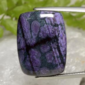 Bluish Violet Sugilite Gem - 20.6ct Cushion Cabochon (ID: 472356)