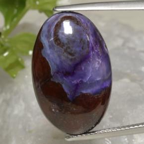 19.9ct Oval Cabochon Multicolor Sugilite for sale thumb image of 19.9ct Oval Cabochon Multicolor Sugilite (ID: 472365)