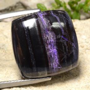 19.6ct Cushion Cabochon Violet Sugilite for sale thumb image of 19.6ct Cushion Cabochon Violet Sugilite (ID: 474987)