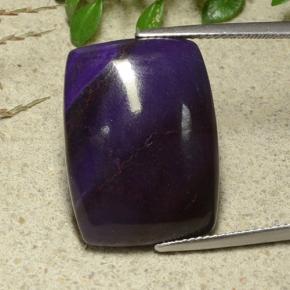 19.6ct Cushion Cabochon Multicolor Sugilite for sale thumb image of 19.6ct Cushion Cabochon Multicolor Sugilite (ID: 482448)