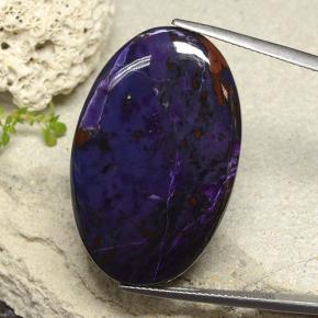 29.6ct Oval Cabochon Multicolor Sugilite Gem for sale 29.6ct Oval Cabochon Multicolor Sugilite Gem (ID: 482454)
