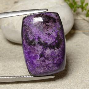 20.2ct Cushion Cabochon Multicolor Sugilite for sale thumb image of 20.2ct Cushion Cabochon Multicolor Sugilite (ID: 482493)