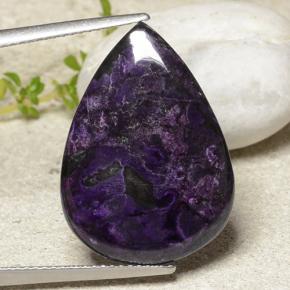 10.8ct Pear Cabochon Multicolor Sugilite Gem for sale 10.8ct Pear Cabochon Multicolor Sugilite Gem (ID: 482497)