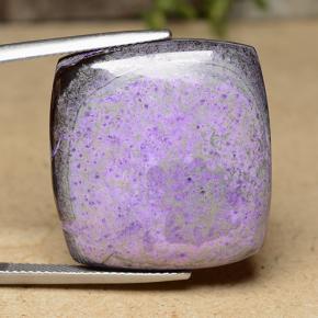 38.5ct Square Cabochon Multicolor Sugilite Gem for sale 38.5ct Square Cabochon Multicolor Sugilite Gem (ID: 490010)