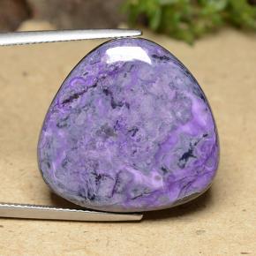 38.8ct Trillion Cabochon Multicolor Sugilite Gem for sale 38.8ct Trillion Cabochon Multicolor Sugilite Gem (ID: 490036)