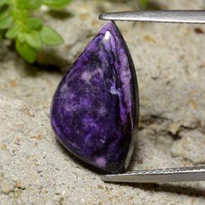 7.7ct Shark Fin Cabochon Multicolor Sugilite Gem for sale 7.7ct Shark Fin Cabochon Multicolor Sugilite Gem (ID: 497811)