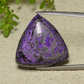 33ct Trillion Cabochon Multicolor Sugilite Gem for sale 33ct Trillion Cabochon Multicolor Sugilite Gem (ID: 497833)