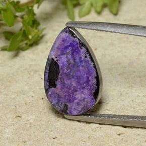8ct Pear Cabochon Multicolor Sugilite Gem for sale 8ct Pear Cabochon Multicolor Sugilite Gem (ID: 497838)